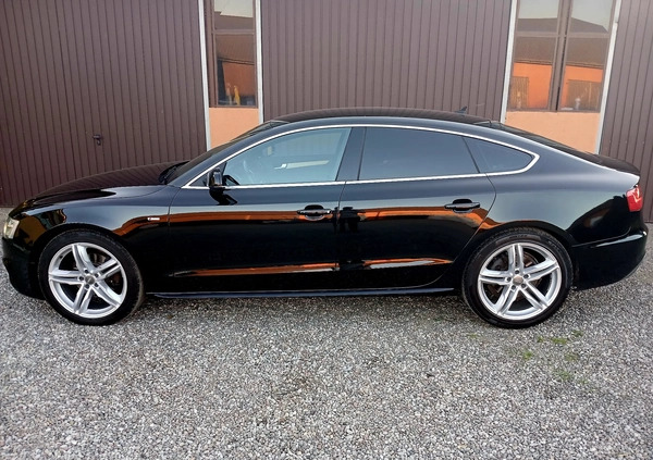 Audi A5 cena 67500 przebieg: 128000, rok produkcji 2016 z Jelenia Góra małe 529